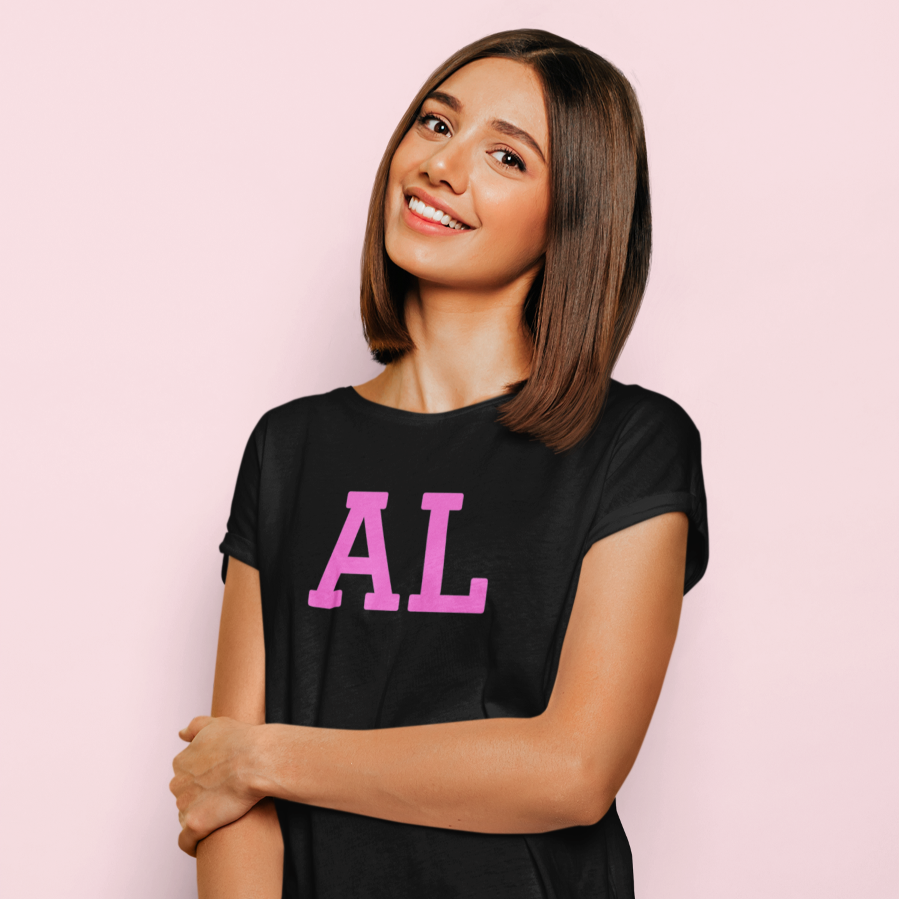 Personalised Monogrammed Women's T-Shirt