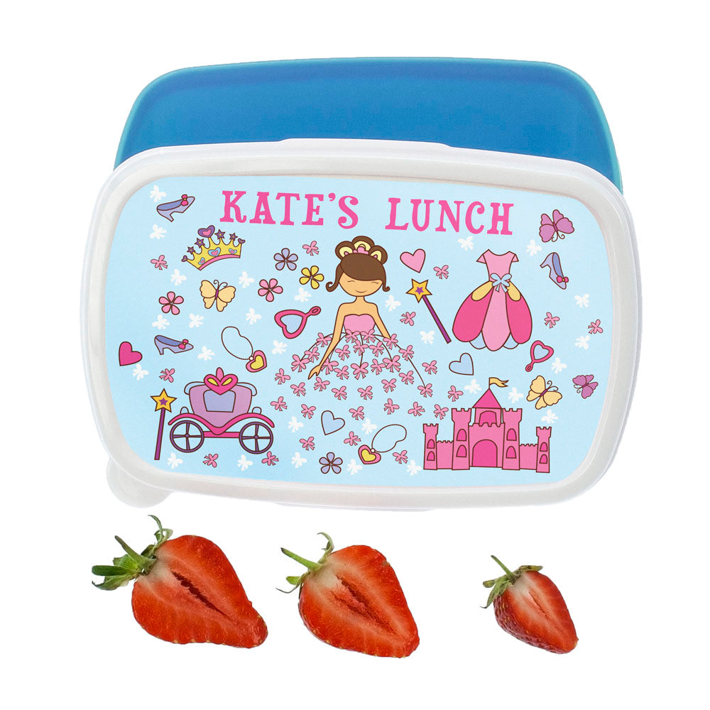 Personalised Pretty Princess Lunch Box