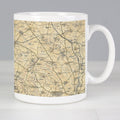 Personalised 1896 - 1904 Revised New Map Mug