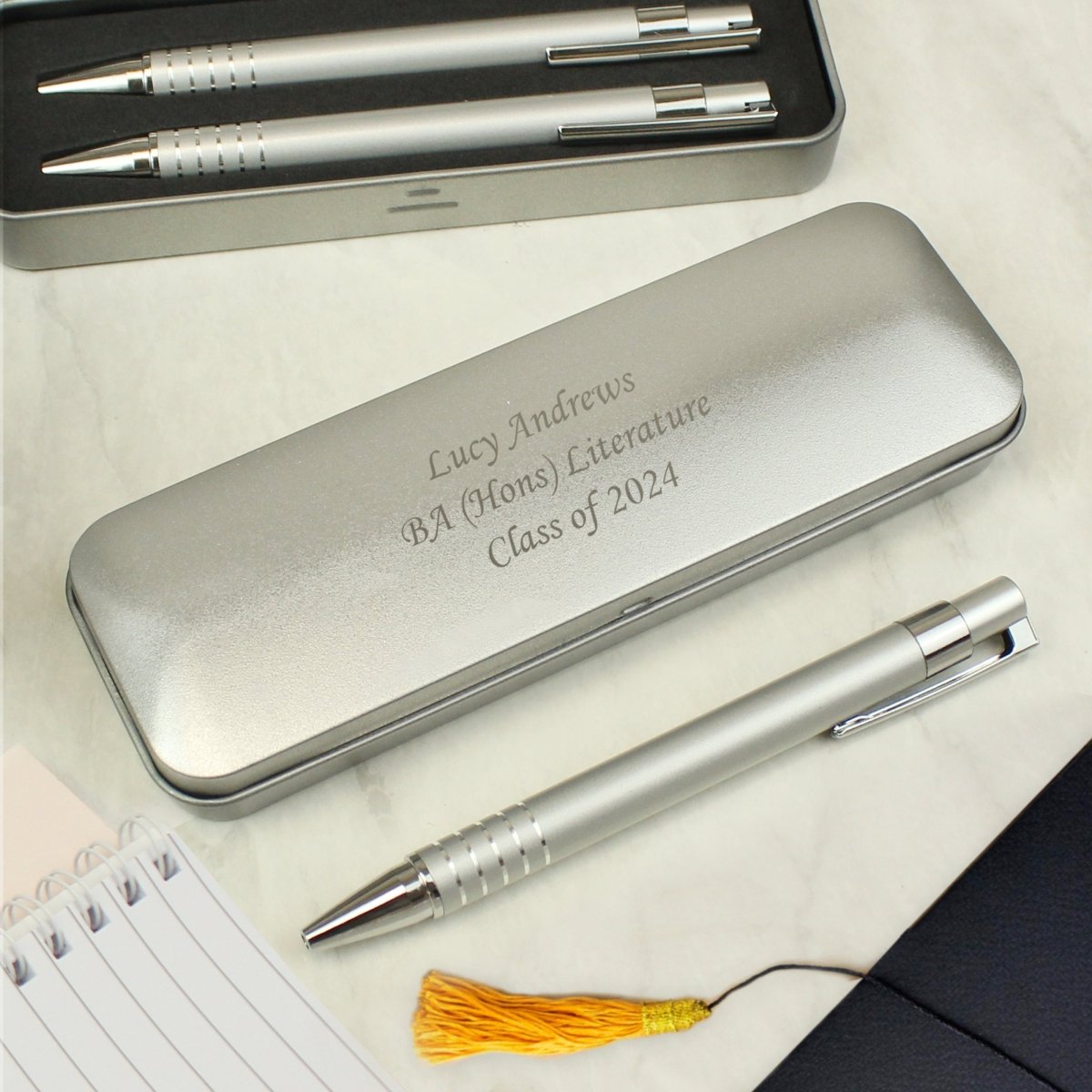 Personalised 2 Pen Box Set