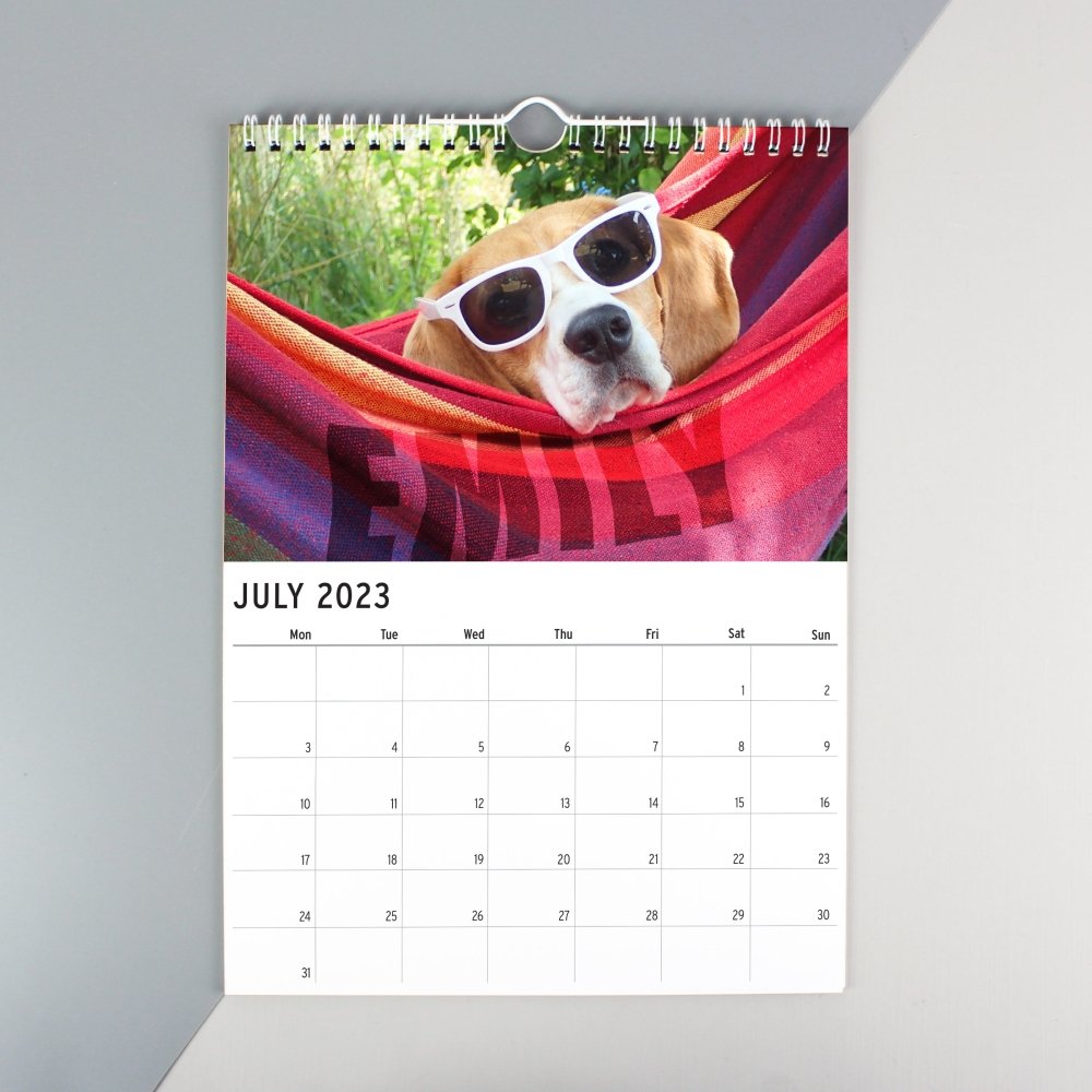 Personalised 2026 A4 Barking Mad Calendar