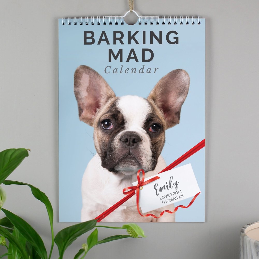 Personalised 2026 A4 Barking Mad Calendar