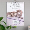 Personalised 2026 A4 Cats & Kittens Calendar