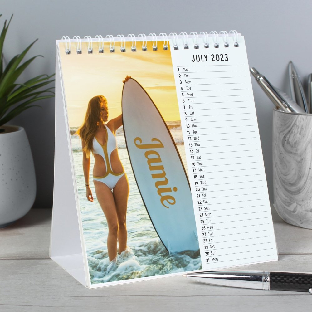 Personalised 2026 Hot Chicks Wall Calendar