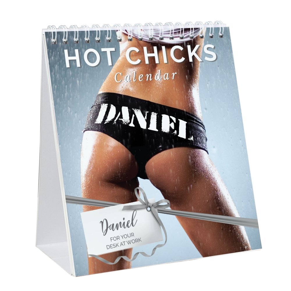 Personalised 2026 Hot Chicks Wall Calendar