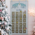 Personalised 2026 The Snowman And The Snowdog Advent Calendar In Silver Grey
