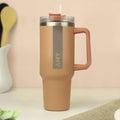 Personalised 40Oz Brown Travel Cup