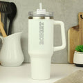 Personalised 40Oz White Travel Cup