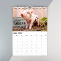 Personalised A4 Cute Animals 2026 Calendar