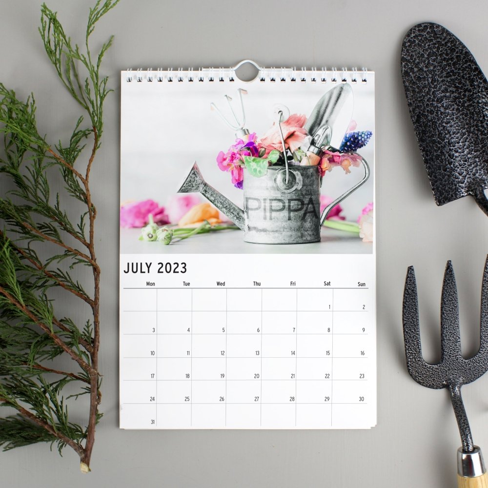 Personalised A4 Gardening 2026 Calendar