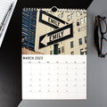 Personalised A4 New York 2026 Calendar