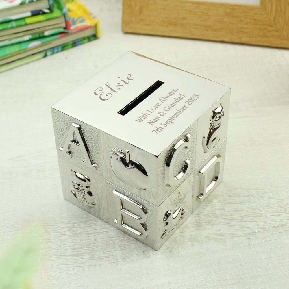 Personalised Abc Money Box