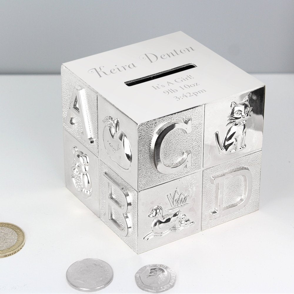 Personalised Abc Money Box