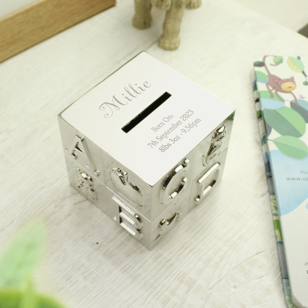 Personalised Abc Money Box