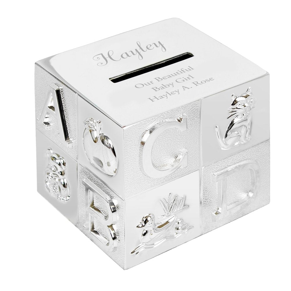 Personalised Abc Money Box
