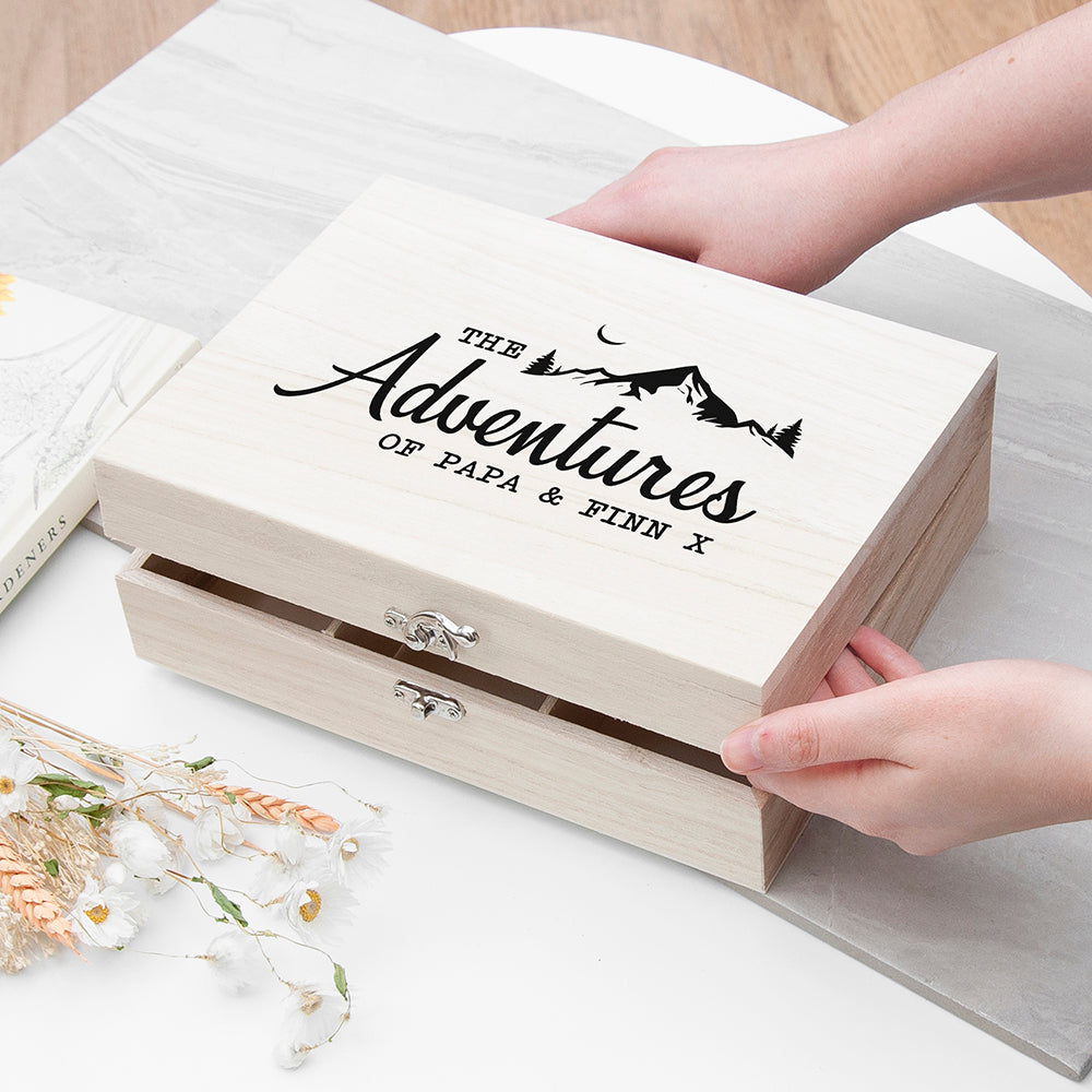 Personalised Personalised Adventure Memories Box
