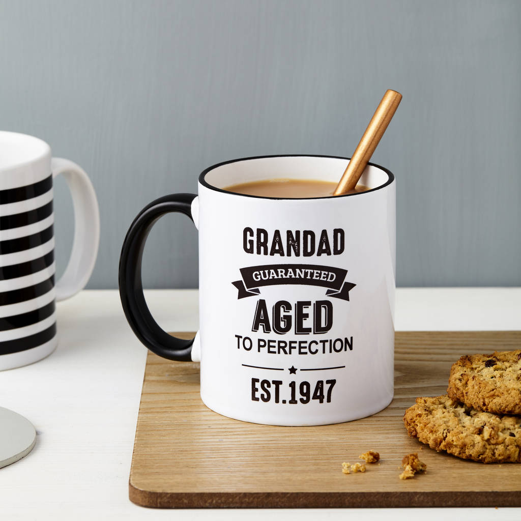 Personalised Personalised Aged to Perfection Mug
