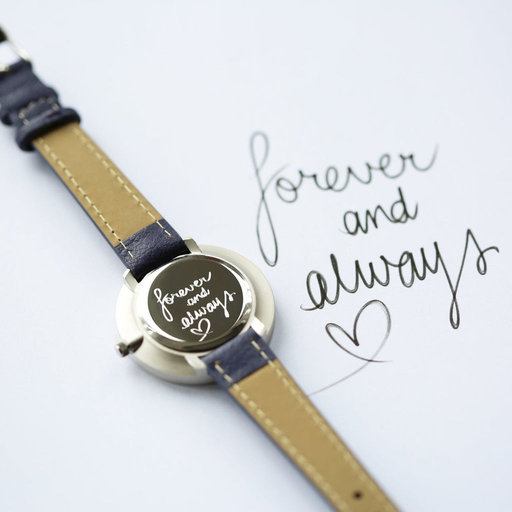 Personalised Anaii Watch In Orchid Purple