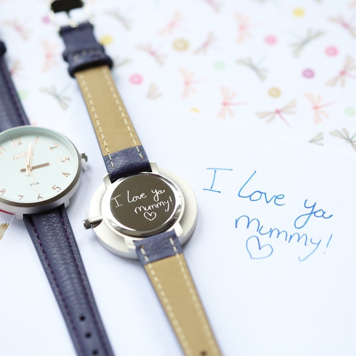 Personalised Anaii Watch In Orchid Purple