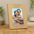 Personalised Anniversary 5x7 Inch Wooden Photo Frame