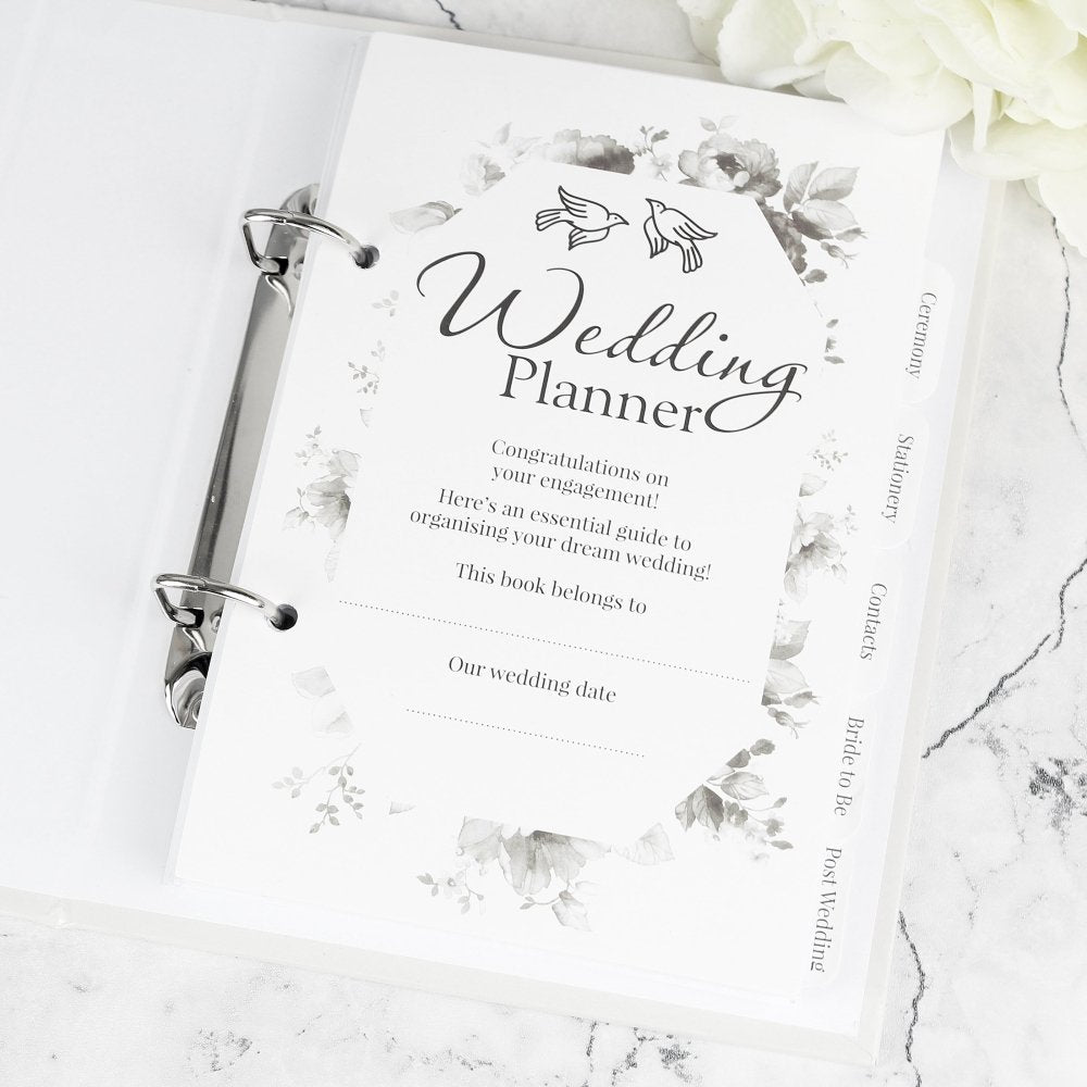 Personalised Autumnal Wedding Planner