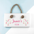 Personalised Personalised Baby Unicorn Door Sign