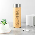 Personalised Personalised Bamboo Thermos