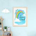 Personalised Personalised Be A Rainbow Framed Print