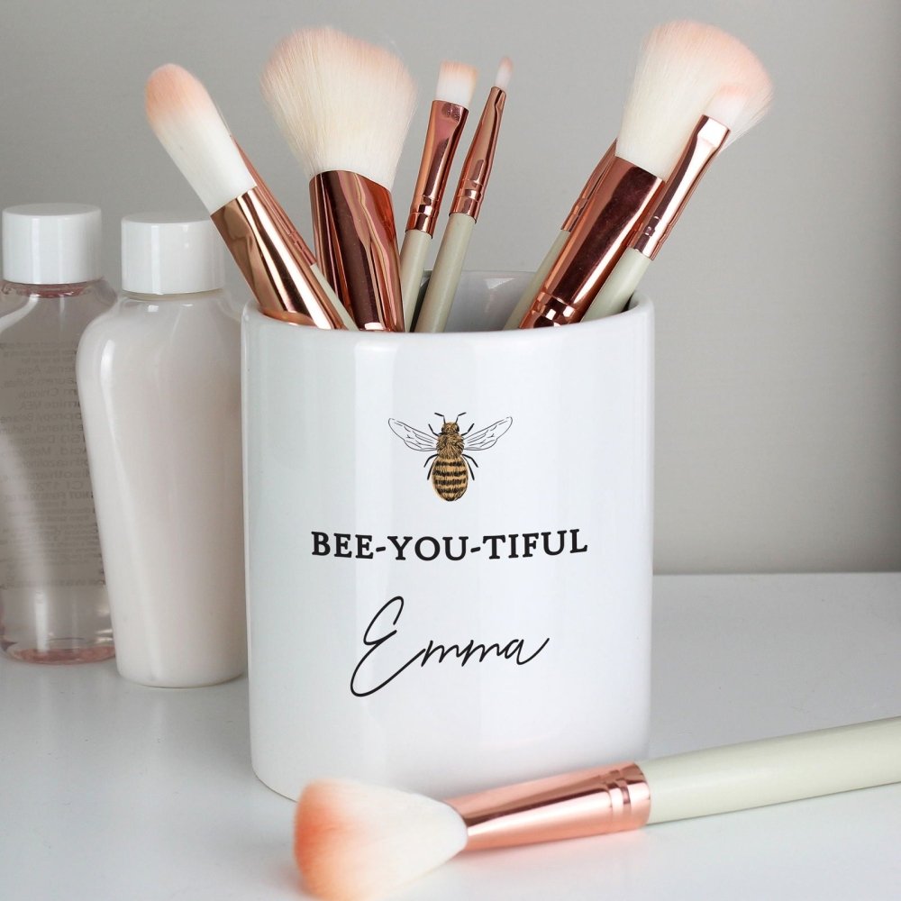 Personalised Bee-U-Tiful Ceramic Storage Pot