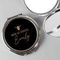Personalised Bee-U-Tiful Compact Mirror