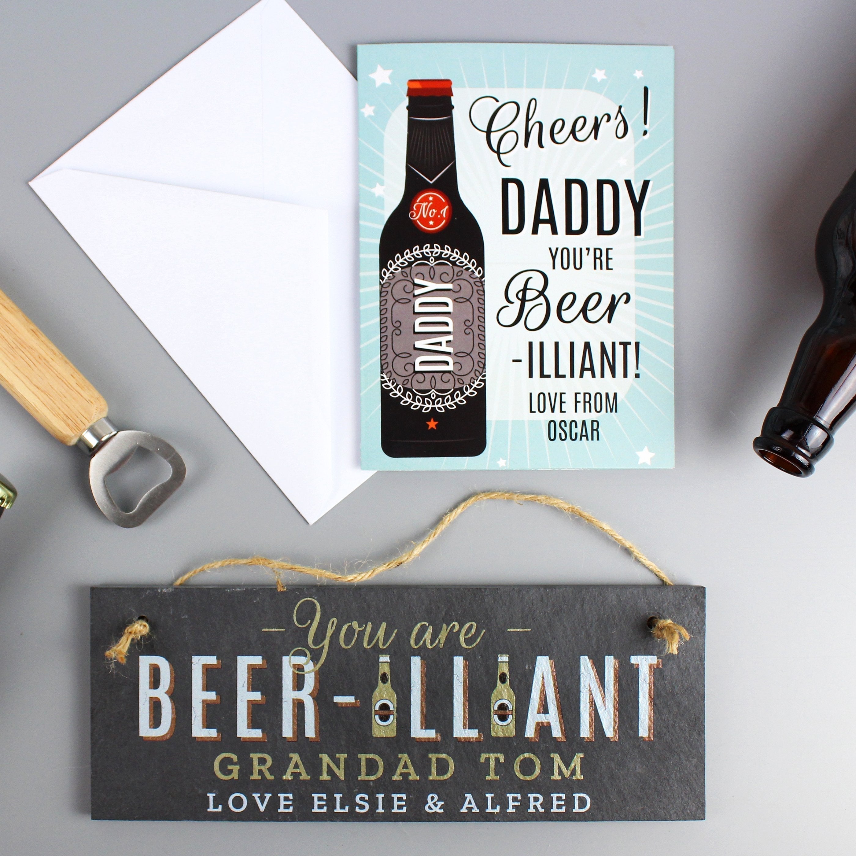 Personalised Beer-Illiant Card
