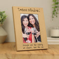 Personalised Best Friends 5x7 Inch Wooden Photo Frame