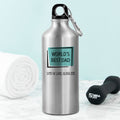Personalised Personalised Best... Silver Water Bottle