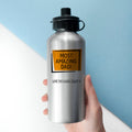 Personalised Personalised Best... Silver Water Bottle