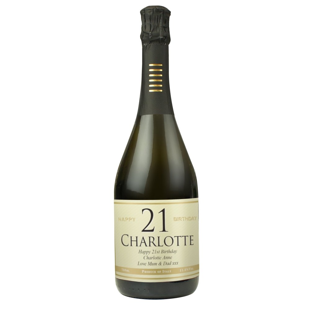 Personalised Big Age Birthday Prosecco