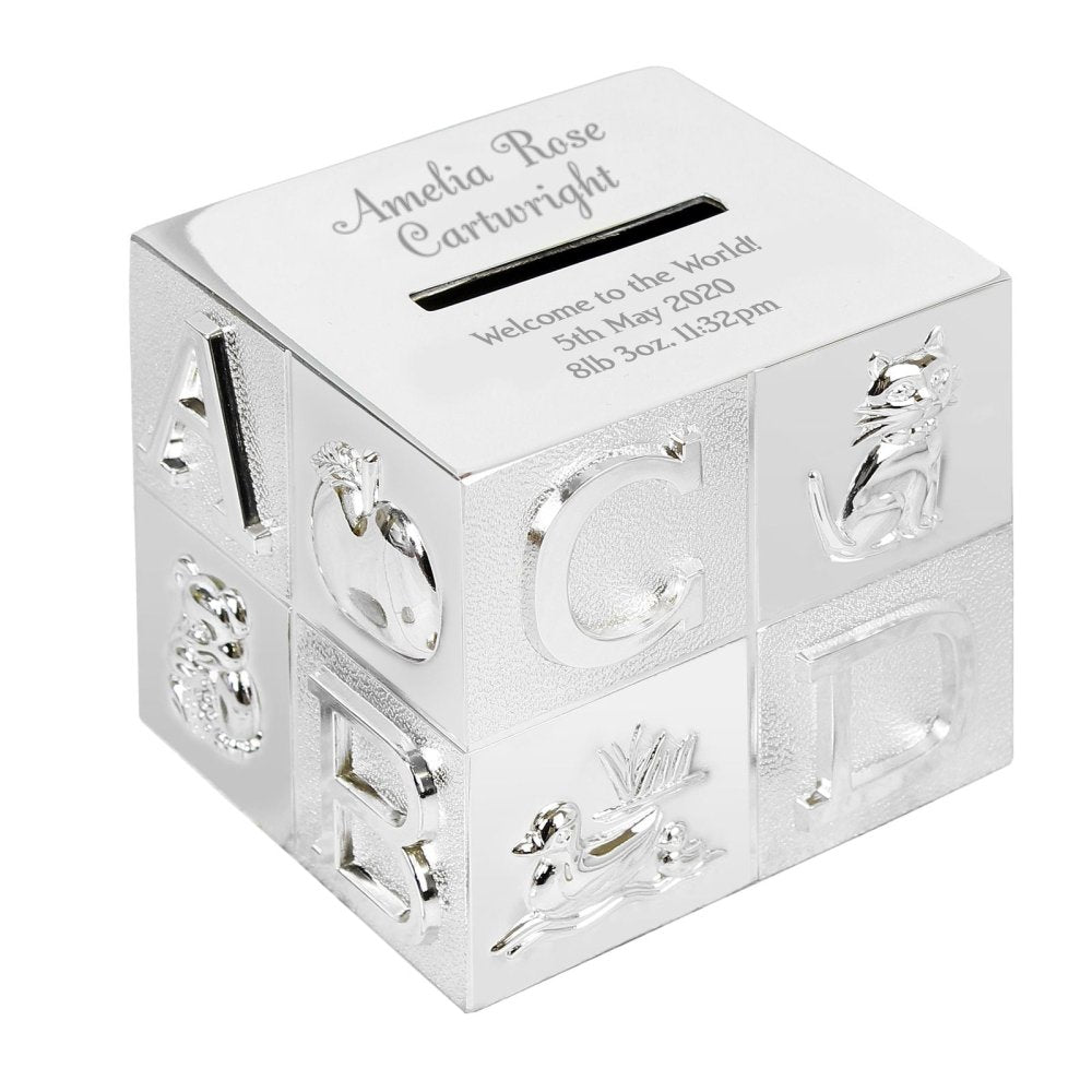 Personalised Big Name Abc Money Box