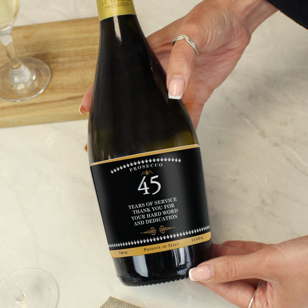 Personalised Birthday And Anniversary Bottle Of Prosecco
