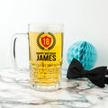 Personalised Birthday Glass Tankard