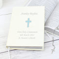 Personalised Blue Cross Holy Bible - Eco-Friendly