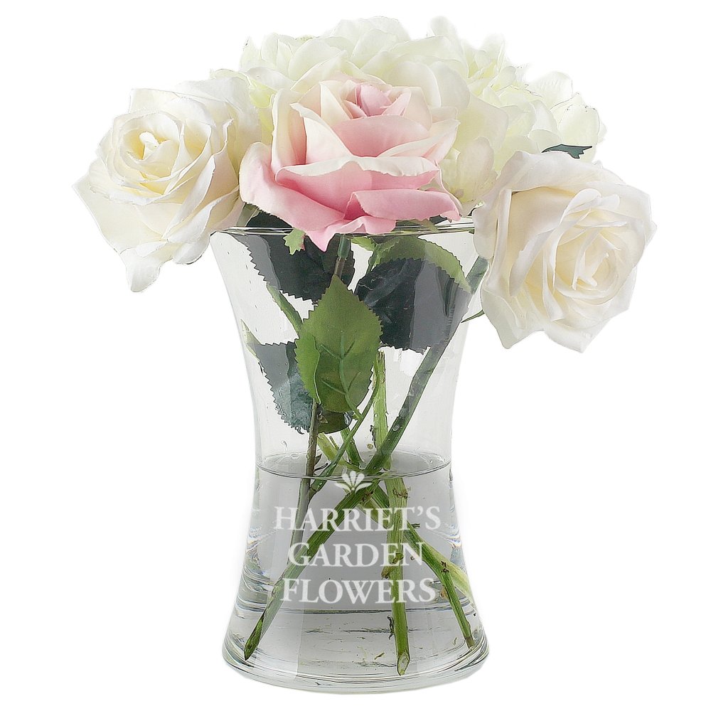 Personalised Bold Font Glass Vase
