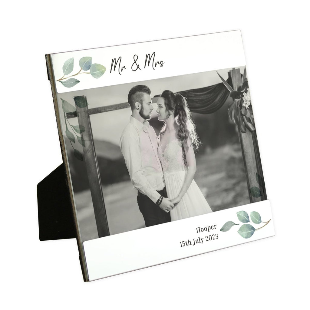 Personalised Botanical 6x4 Inch Photo Frame