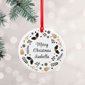 Personalised Personalised Botanical Nordic Ornament