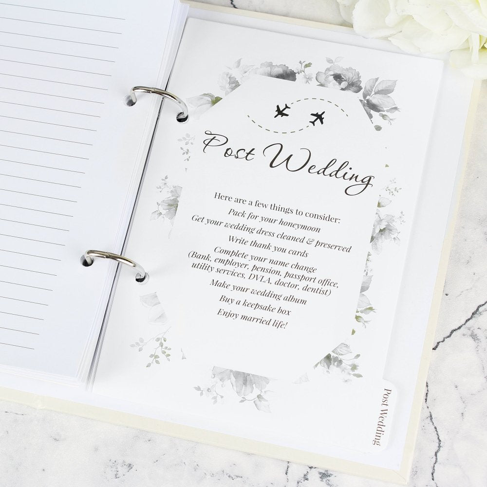 Personalised Botanical Wedding Planner