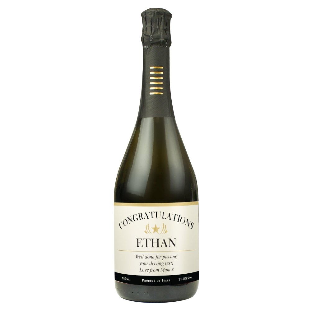 Personalised Bottle Of Prosecco