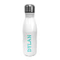 Personalised Personalised Bowling Water Bottle - Typewriter