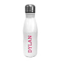 Personalised Personalised Bowling Water Bottle - Typewriter