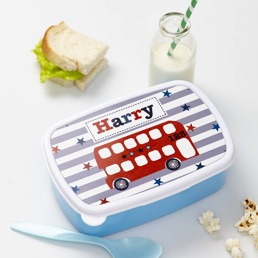 Personalised Personalised Boy's Lunch Box