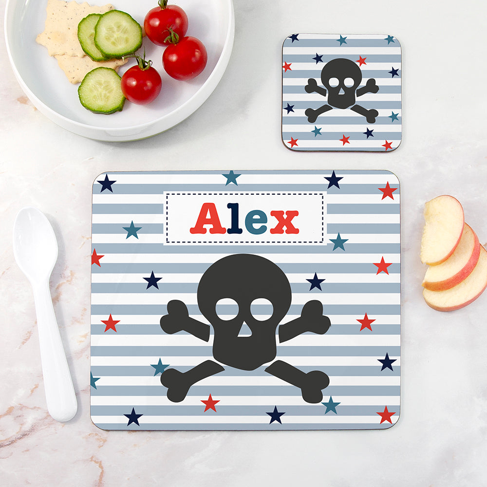 Personalised Personalised Boy's Placemat Set