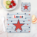 Personalised Personalised Boy's Placemat Set
