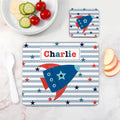 Personalised Personalised Boy's Placemat Set